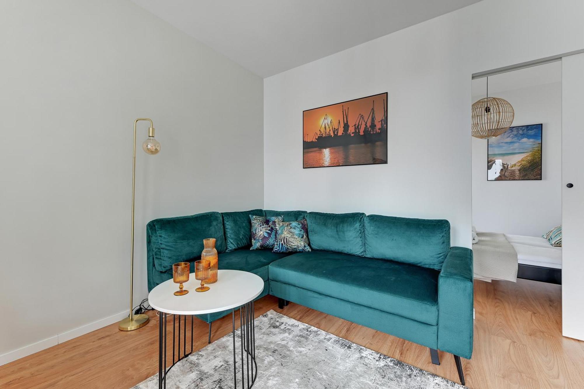 Aura 40 City Center By Downtown Apartments غدانسك الغرفة الصورة